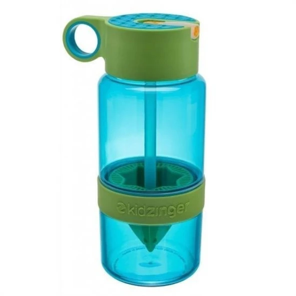 Buffer® Narenciye Limon Sıkmalı Pratik Detoks Toksin Atıcı Su Matarası Spor Şişesi