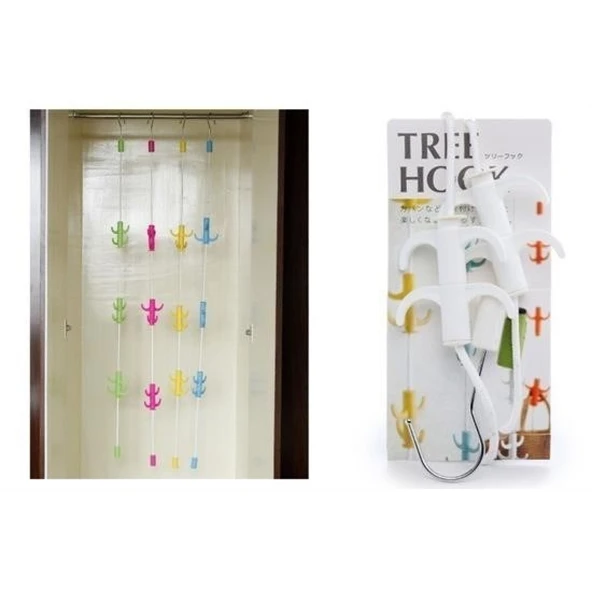 Buffer® Dolap İçi Düzenleyici Askı Elbise Giysi Organizer Sihirli Askılık - 4