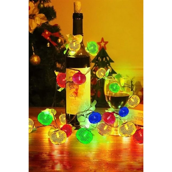 Buffer® Parti Ve Özel Gün Dekorasyonu Top Led Kandil Şeklinde Aydınlatma - 4