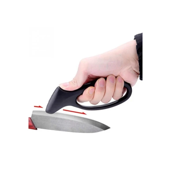 Buffer® Kolay Tutuş Saplı Paslanmaz Çelik Manuel Bıçak Bileme Aleti - 8