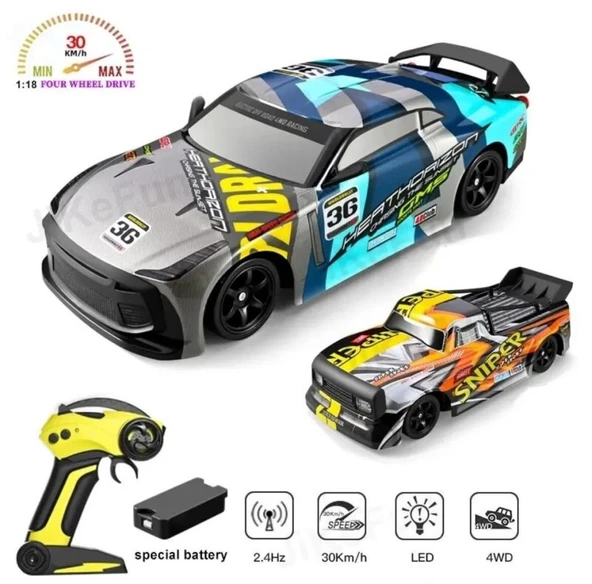 Nessiworld 4D-H3 30 KM HIZLA ÇIKABİLEN PROF. ARABA ürün görseli 1