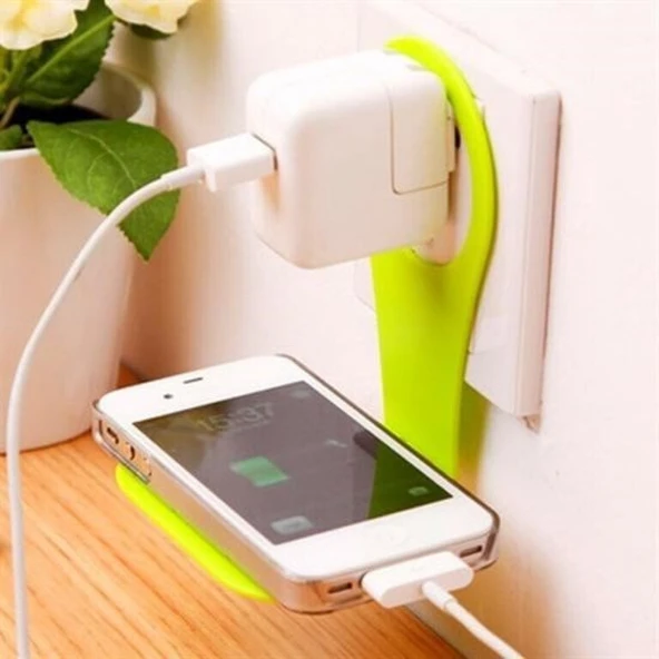 Buffer® Universal Mobil Şarj Priz Askısı Ve Telefon Tablet Tutucu Stand - 4