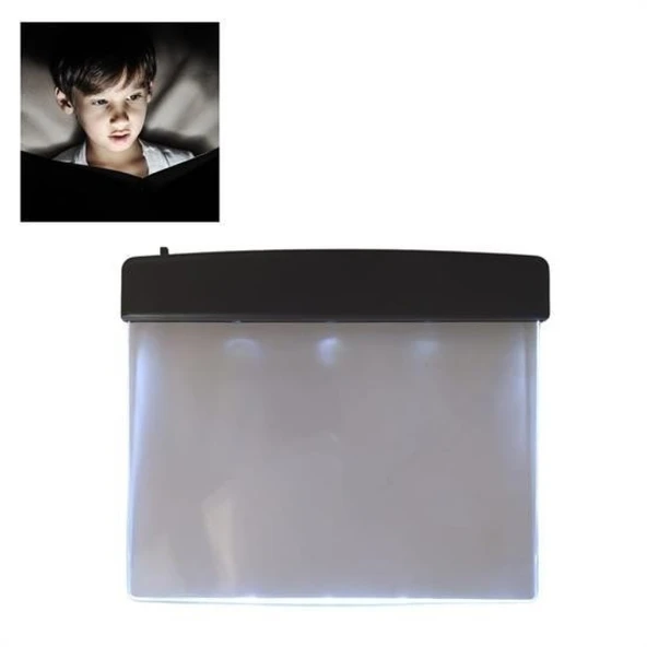 Buffer® Kitap Arası Okuma Işığı Led Panel Kitap Okuma Lambası - 3