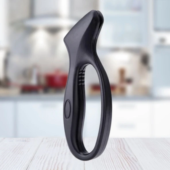 Buffer® Kolay Tutuş Saplı Paslanmaz Çelik Manuel Bıçak Bileme Aleti - 4