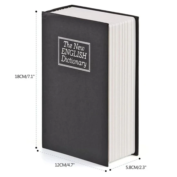 Buffer® Kitap Görünümlü Gizli Kasa - 5