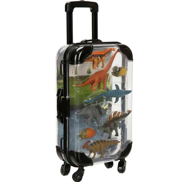 Nessiworld 5003 SUN-YFN-FİGÜR HAYVAN SET VALİZLİ 8PRÇ 2A 6D - Resim 2