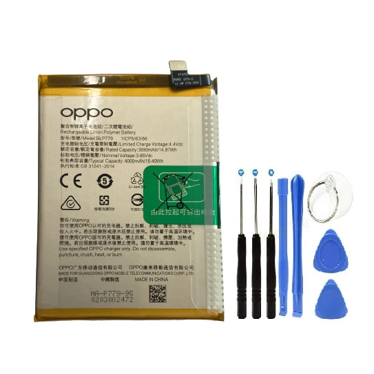 Oppo Reno 4 Lite Pil Batarya BLP779 ve Tamir Seti - 1
