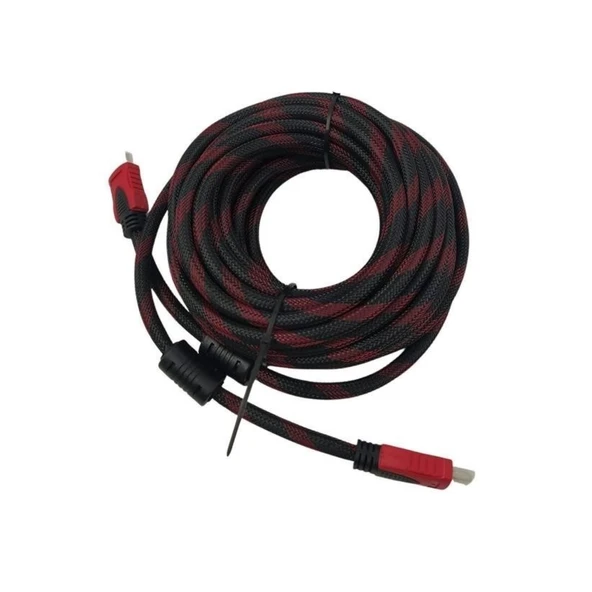 Buffer® Hdmı Kablosu Hdtv Bilgisayar Uydu Görüntü Ses Full Hd Sargılı Görüntü Aktarma Kablosu - 7