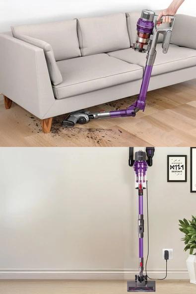 KİWİ KVC-4040BLF Kablosuz Dik Süpürge - Resim 2