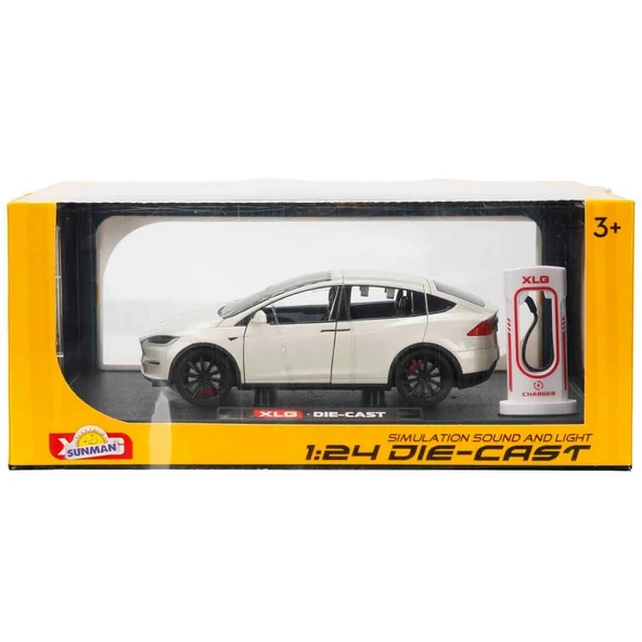 4998 SUN-YFN-1 24 ARABA XLG MODEL-X 5R SESLİ IŞIKLI - Resim 3