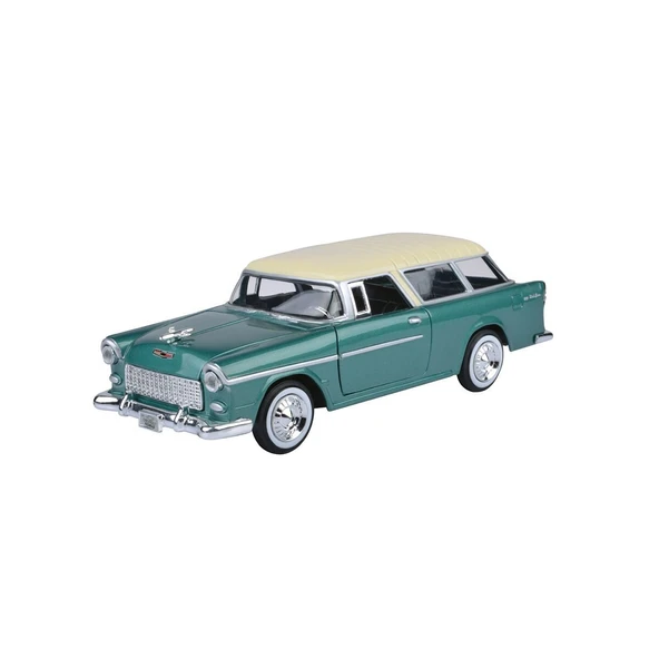 MM-73248 1 24 1955 CHEVY BEL AIR NOMAD - Resim 2