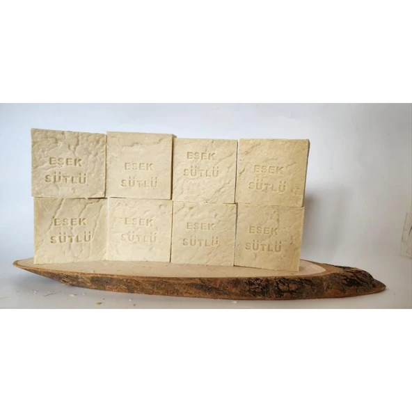 Doğal Üretim Sabunu Eşek Sütlü 8'li Set ürün görseli 1