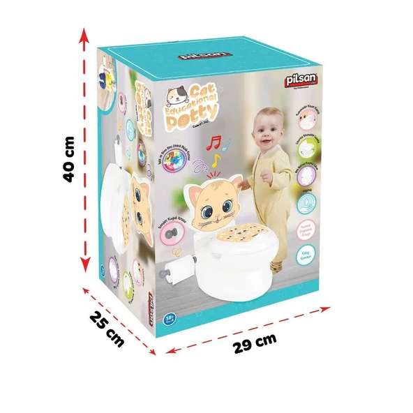 07 563 Pilsan Eğitici Kedi Klozet ürün görseli