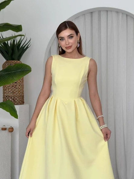 Bea Midi Elbise - Resim 6