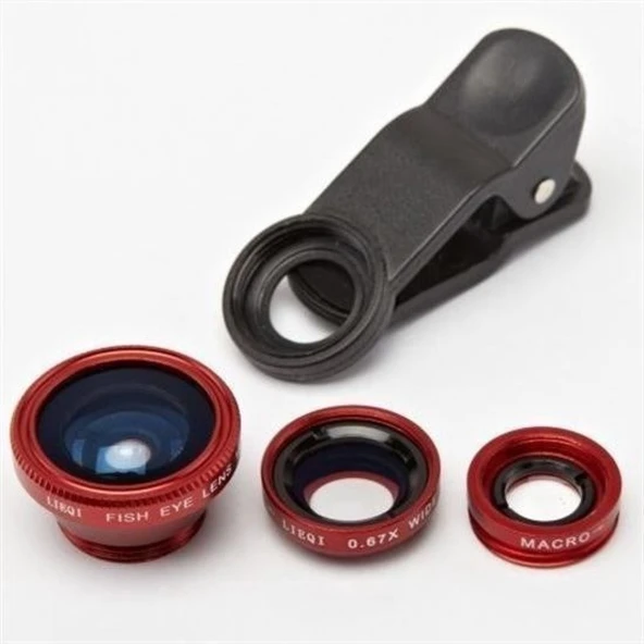 Buffer® Balık Gözü Cep Telefonu Lensi (tüm Modellere Uyumlu) - Resim 4