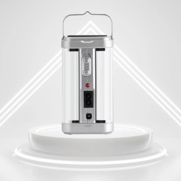 Buffer®  Güneş Enerjili Şarjlı Işık 1200mah Yeniden Şarj Edilebilir Batarya