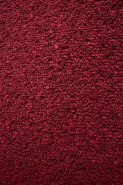 Kuaförler İçin Yüksek Emici A Kalite Baş Havlusu 90x50 cm Bordo - Resim 3