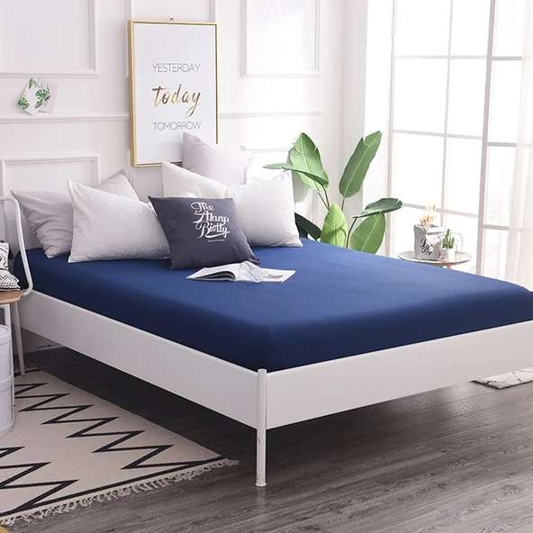 Komfort Home Tek Kişilik Özel Ölçü Penye Lastikli Çarşaf 120x200 CM - 1