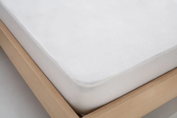 Komfort Home Tek Kişilik Sıvı Geçirmez Pamuklu Fitted Alez 100x200CM - 1