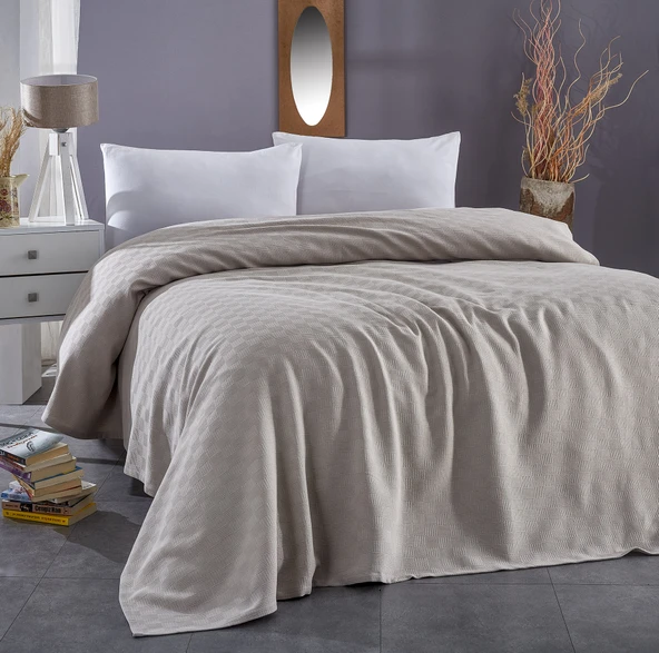 Komfort Home Çift Kişilik Çok Amaçlı %100 Pamuklu Pike 200x230 Cm ürün görseli 1