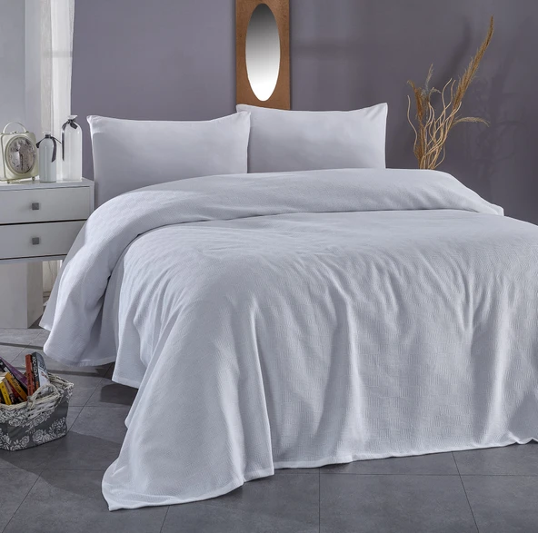 Komfort Home Çift Kişilik Çok Amaçlı %100 Pamuklu Pike 200x230 Cm ürün görseli 1