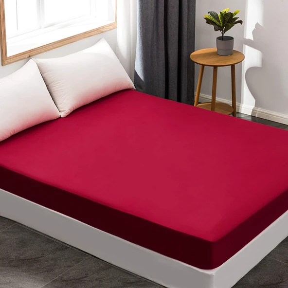 Komfort Home Tek Kişilik Özel Ölçü Penye Lastikli Çarşaf 120x200 CM ürün görseli 1