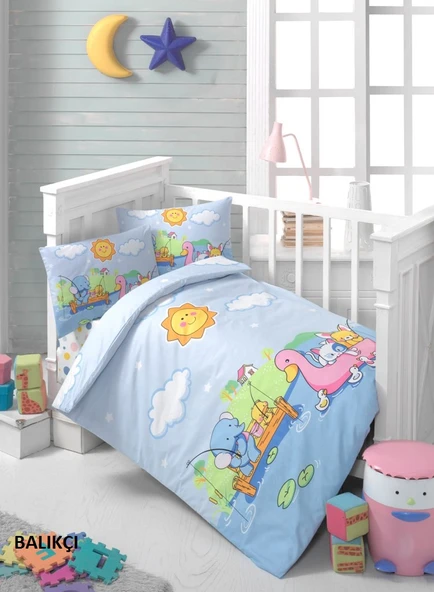 Komfort Home Bebek Uyku Seti %100 Pamuk (Yorgan ve +2 Yastıklı) ürün görseli 1