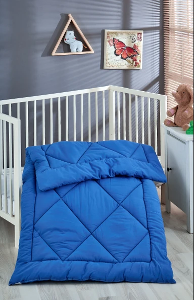 Komfort Home %100 Pamuklu Silikon Elyaf Bebek Yorganı / 95x145 CM - 1