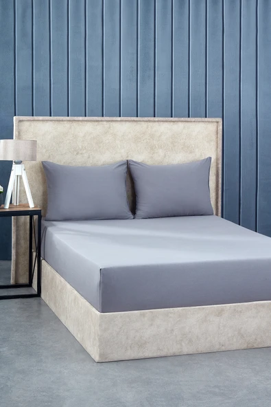 Komfort Home Battal Boy Penye Lastikli Çarşaf Seti 200x200 CM - 1