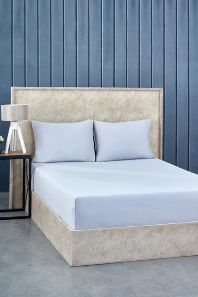 Komfort Home Tek Kişilik Penye Lastikli Çarşaf Seti 120x200 CM - 1