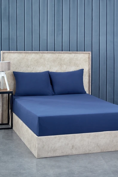 Komfort Home Tek Kişilik Penye Lastikli Çarşaf Seti 120x200 CM - 1