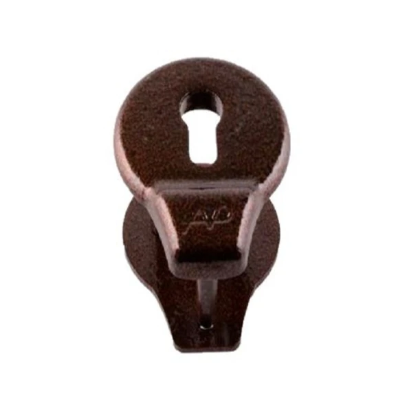 Oval Çelik Rozet Kahve - 3