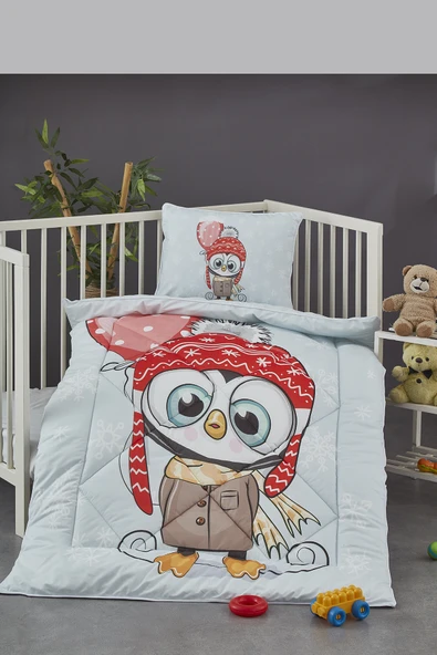 Komfort Home Dijital Baskılı Thermal Kumaş Bebek Yorgan Seti /B16 ürün görseli