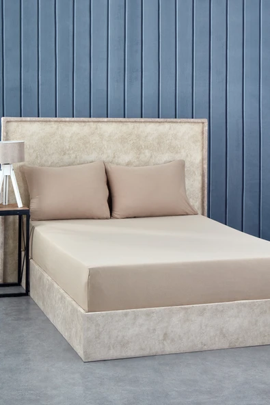 Komfort Home Tek Kişilik Penye Lastikli Çarşaf Seti 100x200 CM ürün görseli