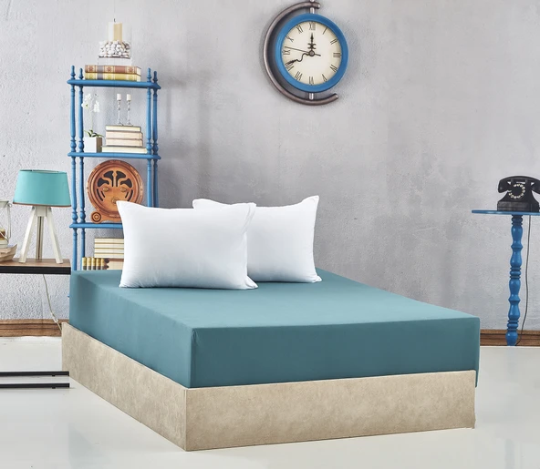 Komfort Home Çift Kişilik Penye Lastikli Çarşaf 150x200 CM - 1