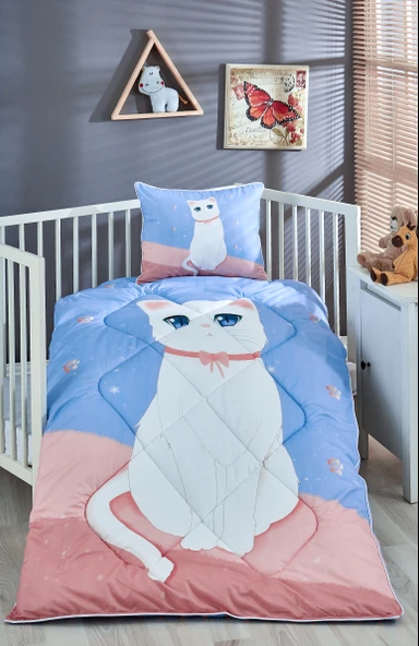 Komfort Home Dijital Baskılı Thermal Kumaş Bebek Yorgan Seti /B14 ürün görseli