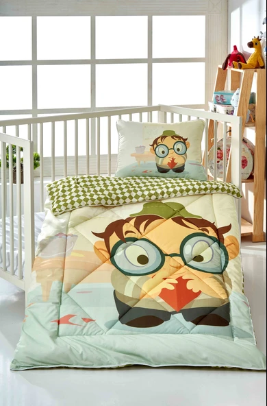 Komfort Home Dijital Baskılı Thermal Kumaş Bebek Yorgan Seti / B5 ürün görseli