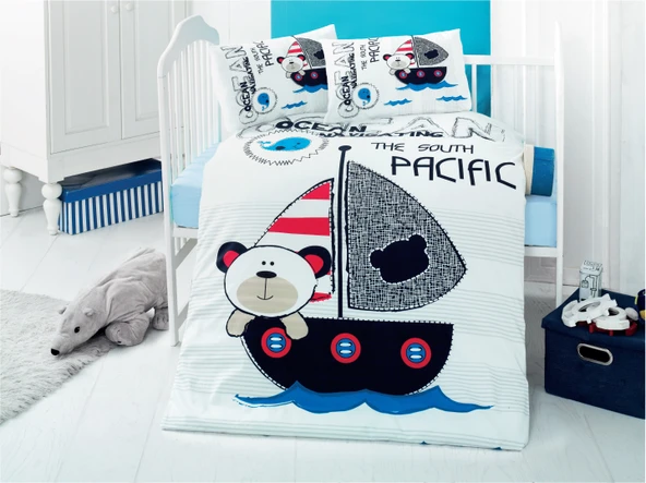 Komfort Home Bebek Nevresim Takımı %100 Pamuk (Berinay) ürün görseli 1