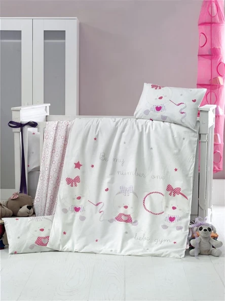 Komfort Home Bebek Nevresim Takımı %100 Pamuk (Victoria) - 1