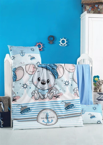 Komfort Home Bebek Nevresim Takımı %100 Pamuk (Berinay) - 1
