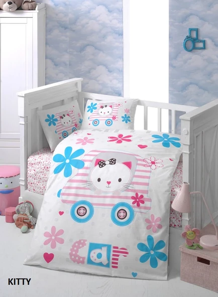 Komfort Home Bebek Nevresim Takımı %100 Pamuk (Berinay) ürün görseli 1