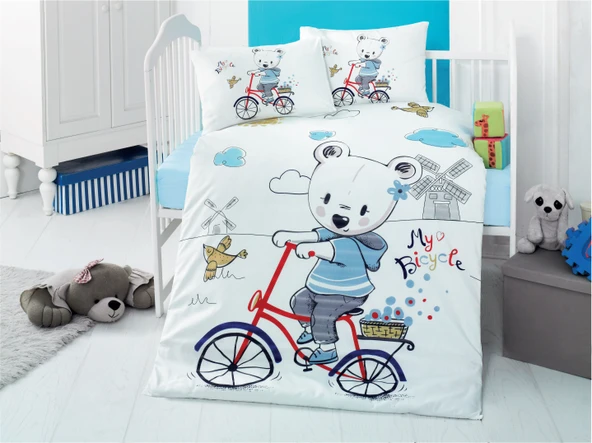 Komfort Home Bebek Nevresim Takımı %100 Pamuk (Berinay) ürün görseli 1