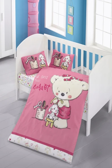 Komfort Home Bebek Uyku Seti %100 Pamuk (Yorgan ve +2 Yastıklı) - 1