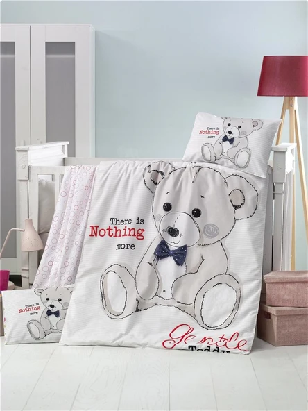 Komfort Home Bebek Uyku Seti %100 Pamuk (Yorgan ve +2 Yastıklı) - 1