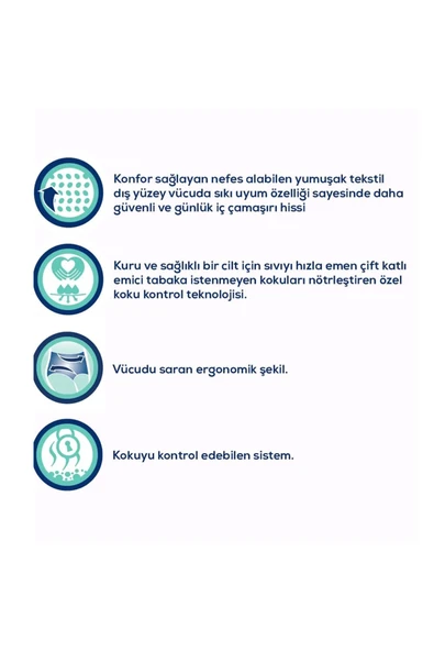 Premium Bel Bantlı Hasta Bezi 6 Damla Medium Orta Boy M Beden 30'lu 2 Paket 60 Adet - 3