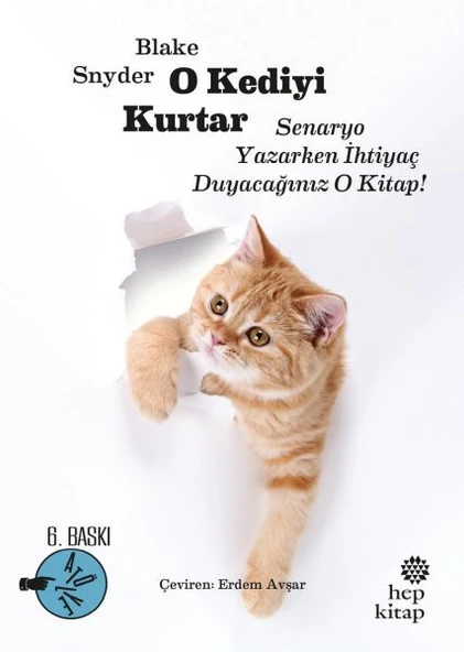 O Kediyi Kurtar: Senaryo Yazarken İhtiyaç Duyacağınız O Kitap! ürün görseli 1