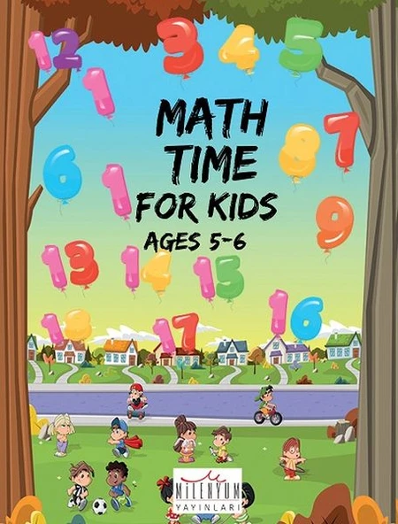 Math Time For Kids Ages 5-6 ürün görseli 1