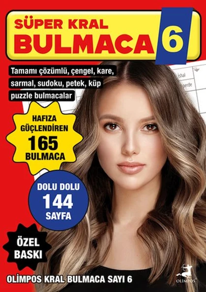 Kral Bulmaca Özel Baskı Cilt: 6 - 1