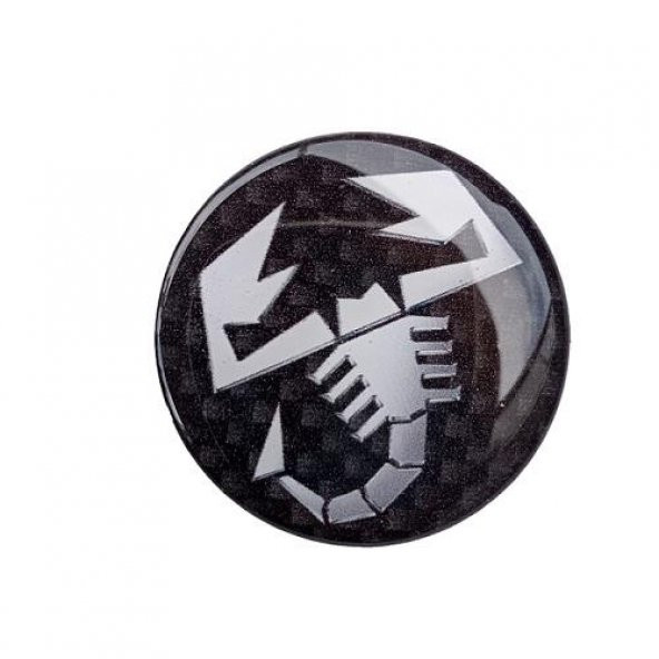 Grande Punto Yuvarlak Abarth Logo Rozet Jant Göbeği - 3