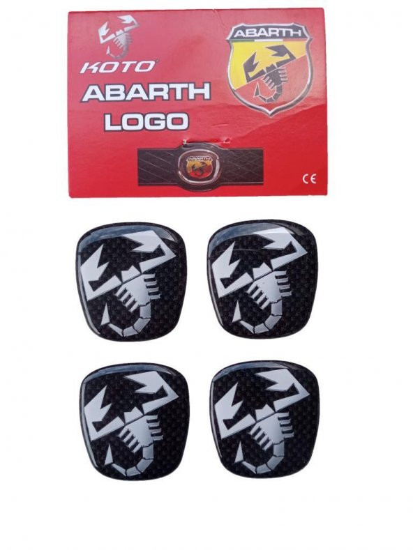 Abarth Logo Jant Göbeği - 4